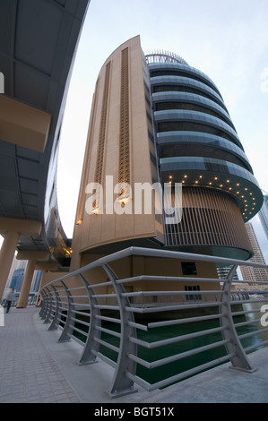 Tour gastronomique, la Marina de Dubaï, Dubaï Banque D'Images