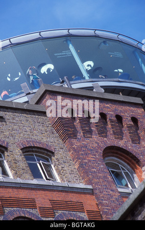 Bar Gravity en haut de Guinness Storehouse, Guinness, Dublin, Irlande Banque D'Images