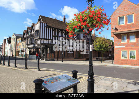 Southampton, Tudor House Museum Banque D'Images