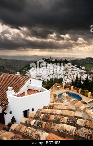 Casares, Andalousie, Costa del Sol, Málaga Banque D'Images