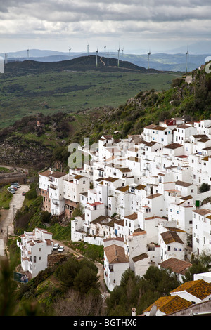 Casares, Andalousie, Costa del Sol, Málaga Banque D'Images