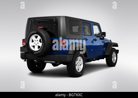 Jeep Wrangler Unlimited Sport SUV Banque D'Images