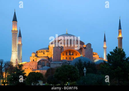 Aya Sofia, Sainte-Sophie, Santa Sofia , Musée. Sultanhamet. Istanbul. La Turquie. Banque D'Images