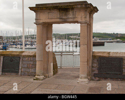 Mayflower Steps, Plymouth, Devon, Angleterre Banque D'Images