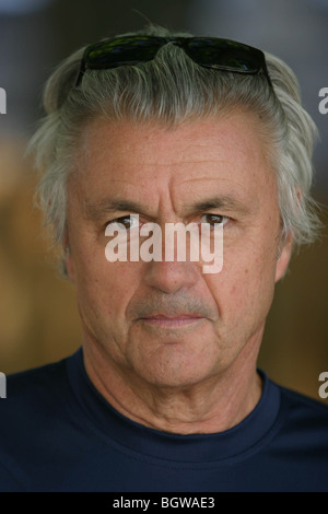 JOHN IRVING, célèbre écrivain américain, auteur de "l'Cider House Rules", "Le monde selon Garp". Edimbourg, Ecosse. Banque D'Images