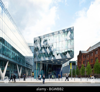 ARMANI Manchester, Manchester, Royaume-Uni, SHEPPARD ROBSON Banque D'Images