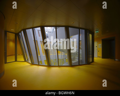 Laboratoire de recherche, Groningen, Pays-Bas, Architecte : UN Studio, 2008 Banque D'Images