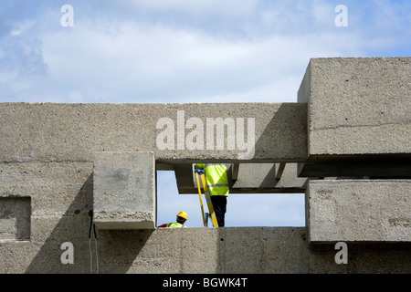 APOLLO PAVILION, WEST LINTON, Royaume-uni, Victor Pasmore Banque D'Images