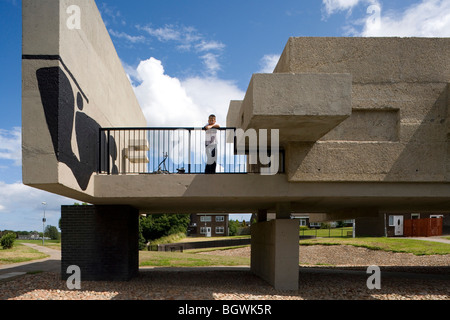 APOLLO PAVILION, WEST LINTON, Royaume-uni, Victor Pasmore Banque D'Images