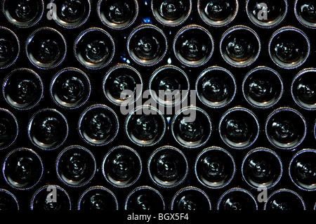 STANTHORPE, Queensland, Australie — bouteilles de vin exposées au Summit Estate Winery à Stanthorpe. Le domaine, situé dans la région viticole Granite Belt du Queensland, présente ses vins produits localement, reflétant la viticulture de climat frais de la région. Banque D'Images