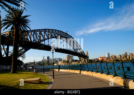 Le Harbour Bridge de Sydney, Australie Banque D'Images