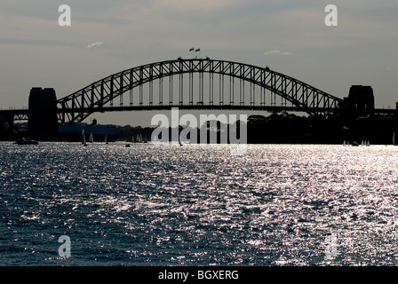 Le Harbour Bridge de Sydney, Australie Banque D'Images