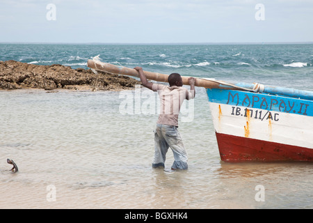 L'île de Bazaruto, Mozambique, Afrique de l'Est Banque D'Images