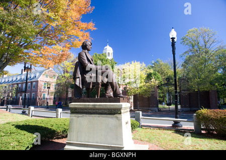 Campus de l'Université de Harvard, Cambridge, Massachusetts, USA Banque D'Images