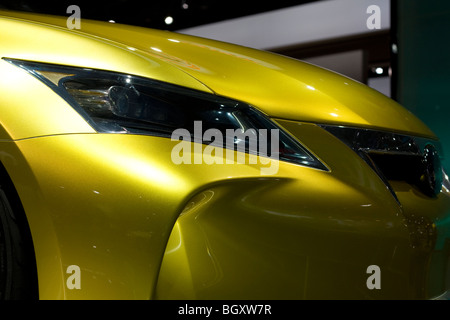 2009 Lexus 2010 Concept Lf-Ch à 2010 North American International Auto Show NAIAS de Detroit Michigan 2,4L quatre portes Banque D'Images