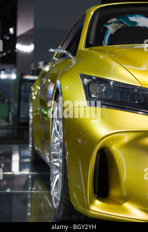 2009 Lexus 2010 Concept Lf-Ch à 2010 North American International Auto Show NAIAS de Detroit Michigan 2,4L quatre portes Banque D'Images