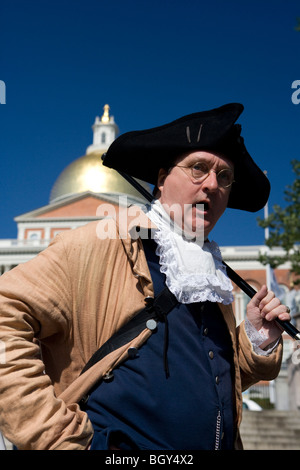 La liberté Guide des sentiers, Boston, Massachusetts, USA Banque D'Images