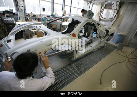 'La voiture d'Orochi, faite à la main par Mitsuoka voitures, Toyama, Japon Banque D'Images