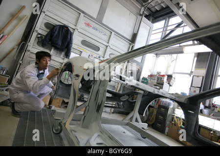 'La voiture d'Orochi, faite à la main par Mitsuoka voitures, Toyama, Japon Banque D'Images