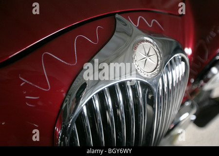 Mitsuoka ViewT 'fait main' voiture, dans la campagne de Toyama, Japon, Jeudi, Novembre 15th, 2007. Banque D'Images