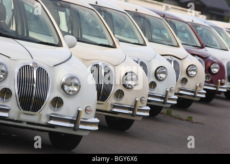 Mitsuoka ViewT 'fait main' voiture, dans la campagne de Toyama, Japon, Jeudi, Novembre 15th, 2007. Banque D'Images