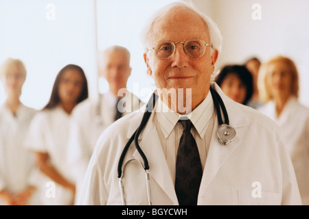 Portrait de médecins Banque D'Images