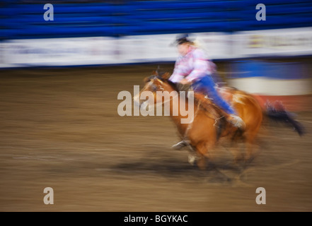 Course de baril Banque D'Images