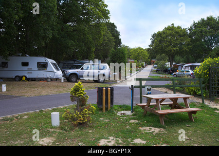 'Kloof Caravan and Camping Park' installations de pas Banque D'Images