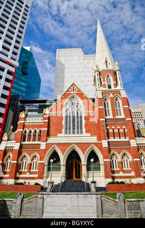 BRISBANE, AUSTRALIE - Rue Albert Uniting Church sur la rue Albert, Brisbane Banque D'Images