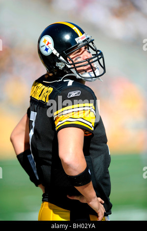 Ben Roethlisberger # 7 de la Pittsburgh Steelers Banque D'Images