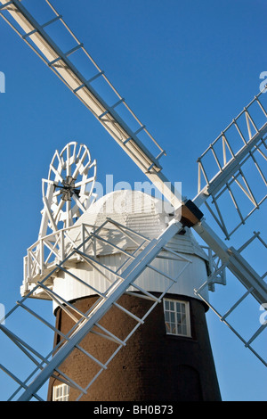 Ancien moulin à Stow Maudsley à Norfolk en Angleterre du Sud-Est Banque D'Images