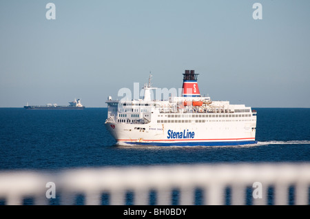 Le MV Stena Danica sur Kattegat entre Göteborg et Frederikshavn. Banque D'Images