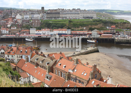 Whitby, North Yorkshire, Angleterre, Royaume-Uni Banque D'Images