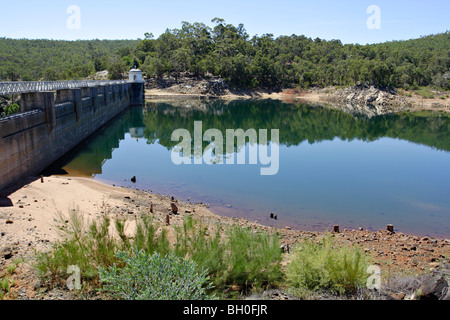 Réservoir Sanur fournissant de l'eau à Perth en Australie occidentale. Banque D'Images