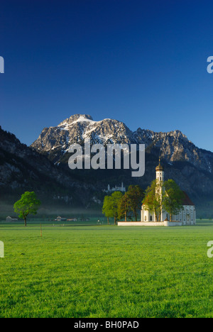 Saint Coloman, près de Schwangau Allgaeu, Bavaria, Germany, Banque D'Images