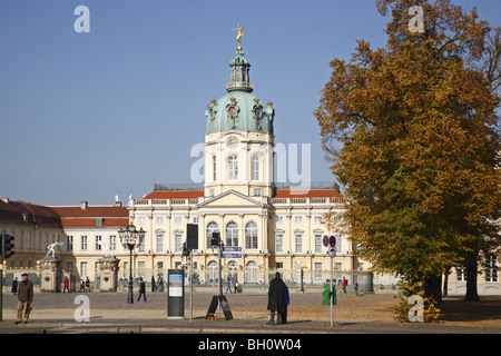 Le Château Charlottenburg Berlin Schloss Banque D'Images