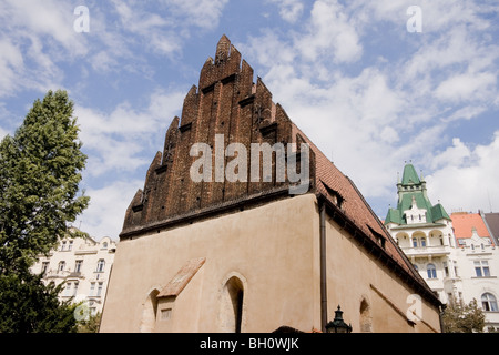 Alt-Neue Synagogue dans la vieille ville de Prague Banque D'Images
