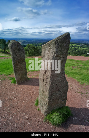 Angleterre worcestershire West Midlands Clent Hills country park la lande la lande Banque D'Images