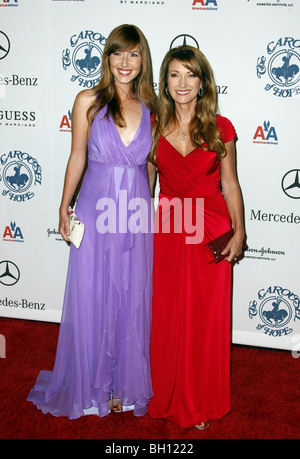 KATHERINE JANE SEYMOUR ACTRICE SEYMOU & DAUGHTER Los Angeles CA USA 25/10/2008 Banque D'Images