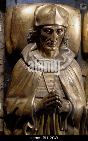 Monument Henry VII l'abbaye de Westminster, London England Banque D'Images