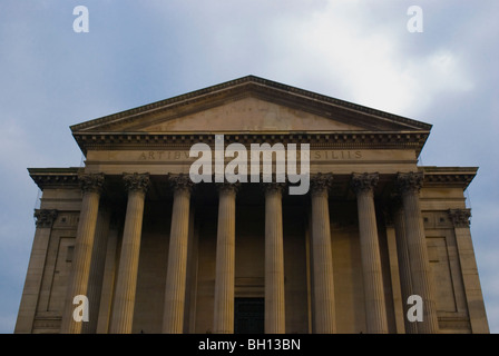 St Georges Hall central extérieur Liverpool Angleterre Angleterre Europe Banque D'Images