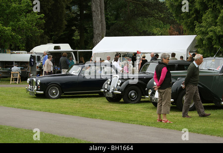 Festival de rallye à vapeur d'Abergavenny dans la ville marchande d'Abergavenny Pays de Galles du Sud GB Royaume-Uni 2009 Banque D'Images