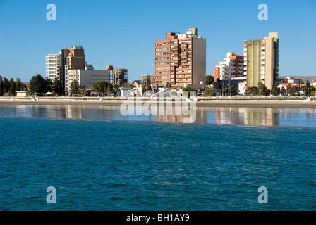 L'Argentine est deuxième plus grand port de pêche, à Puerto Madryn sur le Golfo Nuevo en Patagonie de l'Argentine Banque D'Images