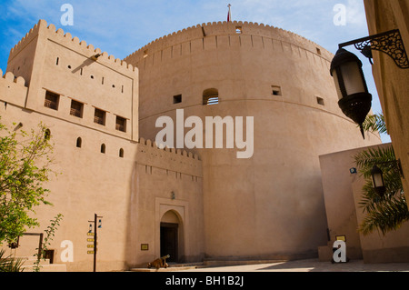 Le Fort de Nizwa Oman Banque D'Images