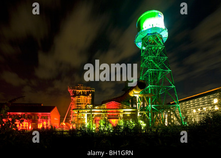 L'Illumination, Jahrhunderthalle, Bochum, Ruhr, Rhénanie du Nord-Westphalie, Allemagne Banque D'Images