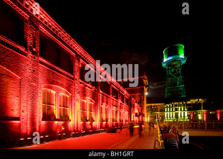 L'Illumination, Jahrhunderthalle, Bochum, Ruhr, Rhénanie du Nord-Westphalie, Allemagne Banque D'Images