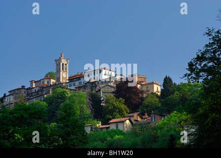 Pilgrimage village Santa Maria del Monte, Santa Maria del Monte, Sacromonte di Varese, Site du patrimoine mondial, Lombardie, Italie Banque D'Images