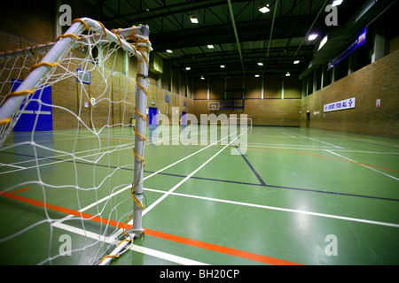 Indoor football hall Banque D'Images