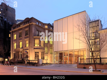 The Morgan Library & Museum, Renzo Piano Architecture, Madison Avenue, New York City, New York. Banque D'Images