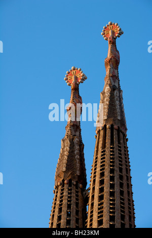 Barcelone - La Sagrada Familia - Espagnol mouvement Art Nouveau - Modernisme - Gaudi - Eixample Banque D'Images